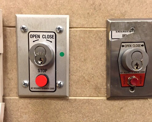 Key switch Rolling gate Key Swith repair NYC